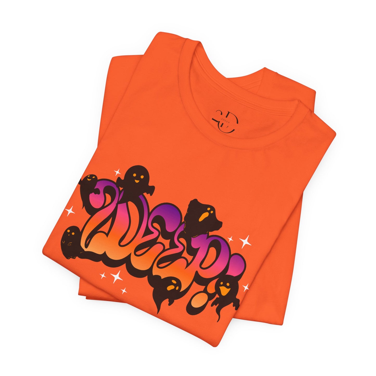 Ghost 2deep Tee (Halloween Collection) Orange