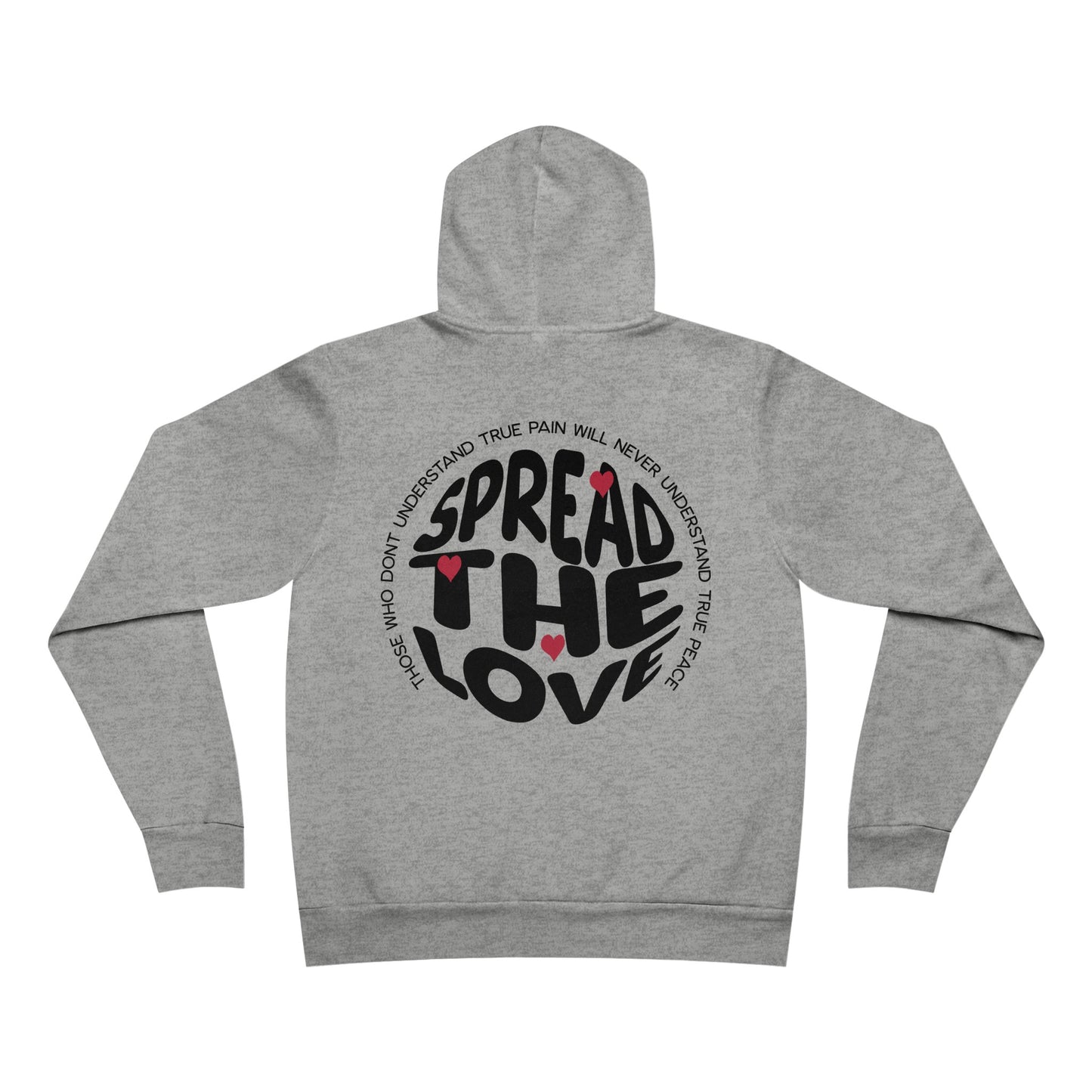 2Deep "Spread The Love" Unisex Sponge Fleece Pullover Hoodie