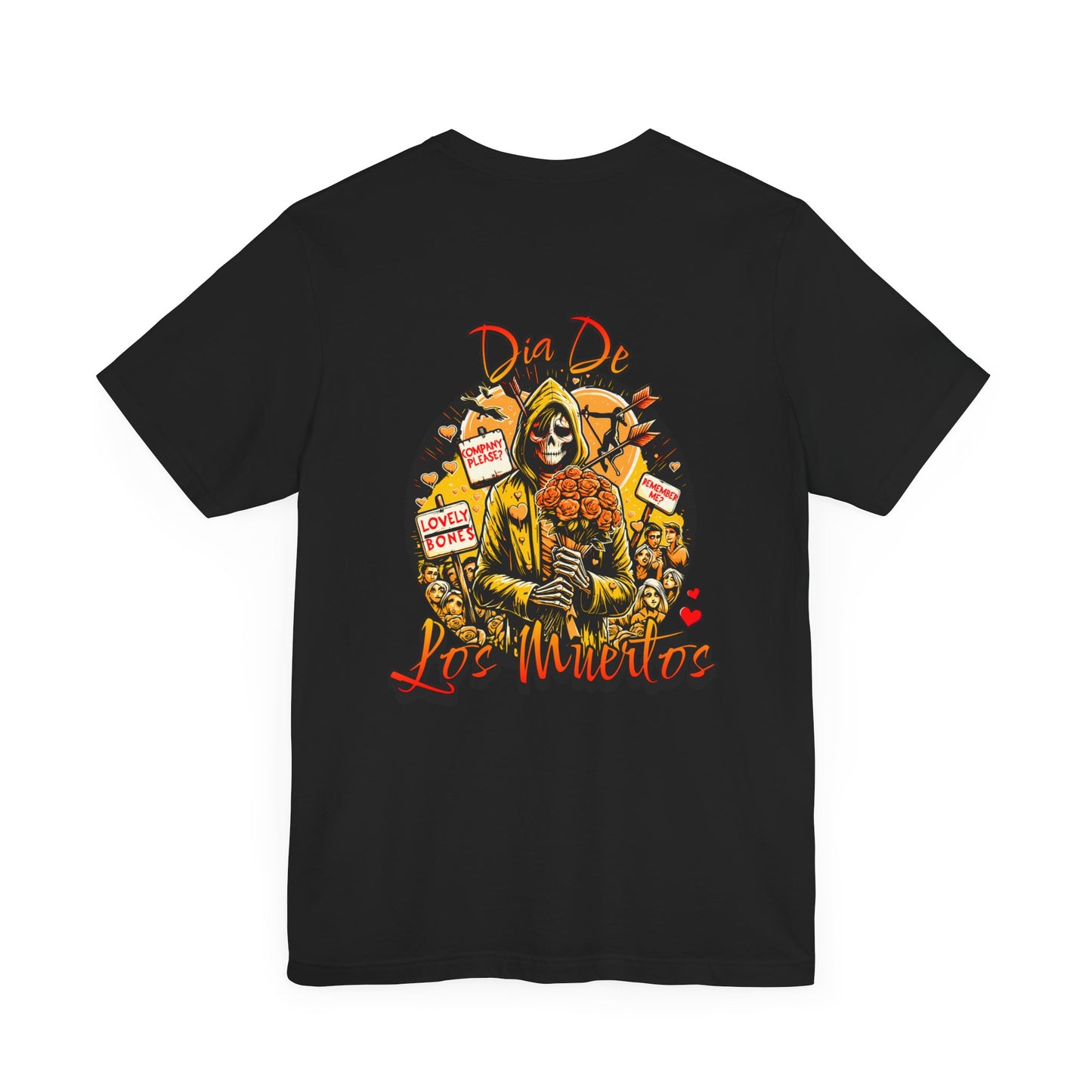 Dia de los Muertos Tee - Remembrance of Loved Ones (Religion Collection) Black