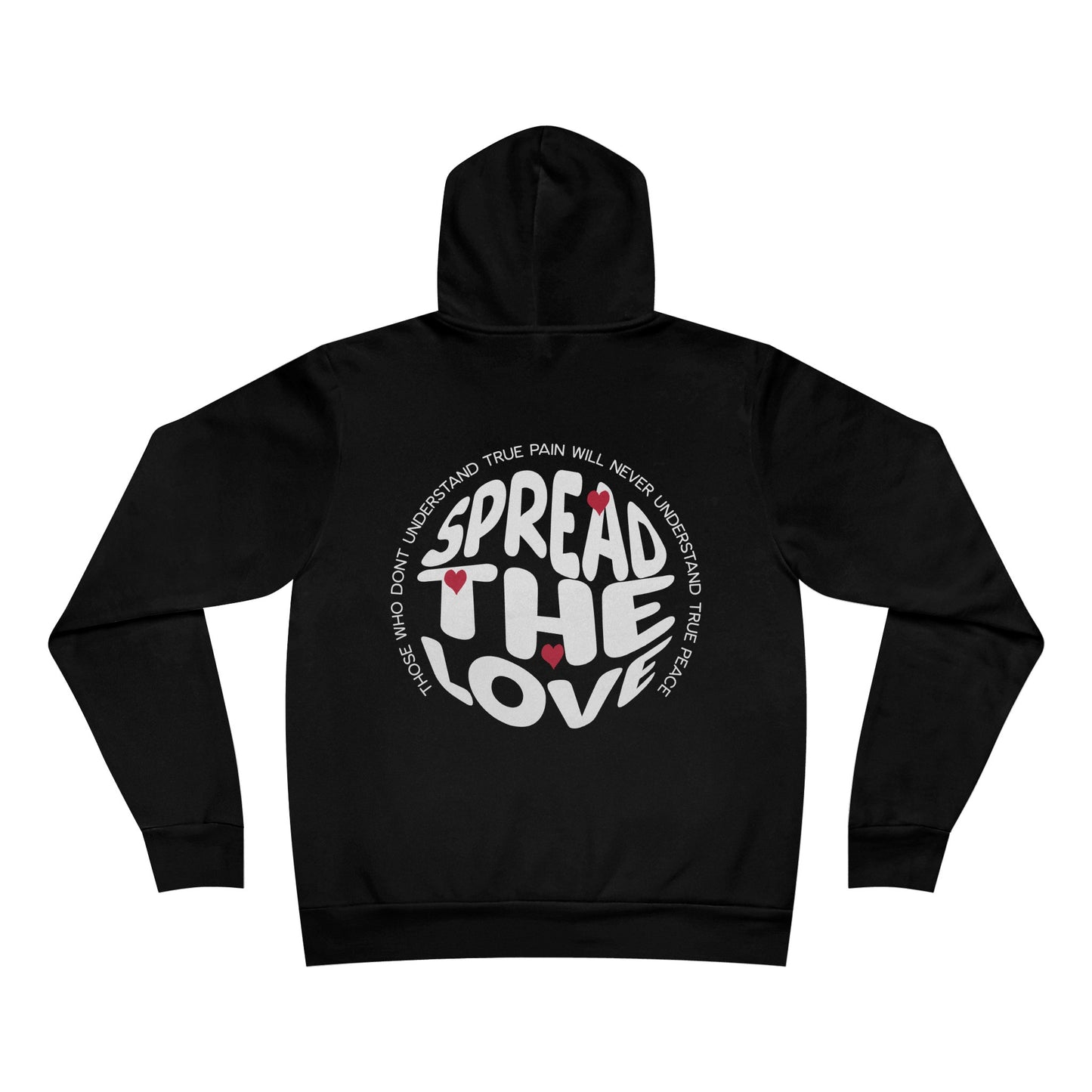 Spread The Love Fleece Pullover Hoodie