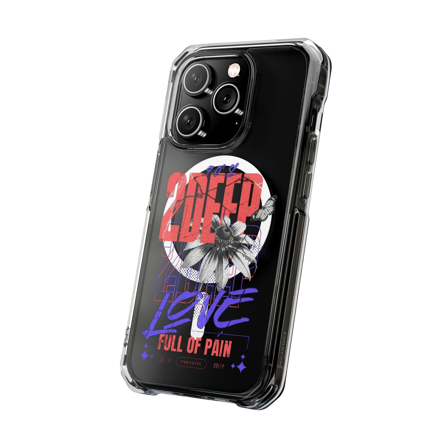 2Deep "Love Full of Pain" Magnetic Clear Impact Case