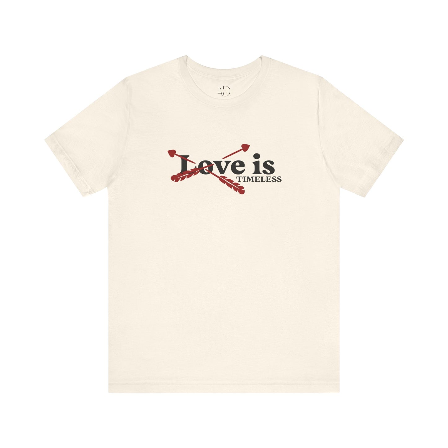 Love is Timeless Tee - Cupids Love (Love Collection) Natural