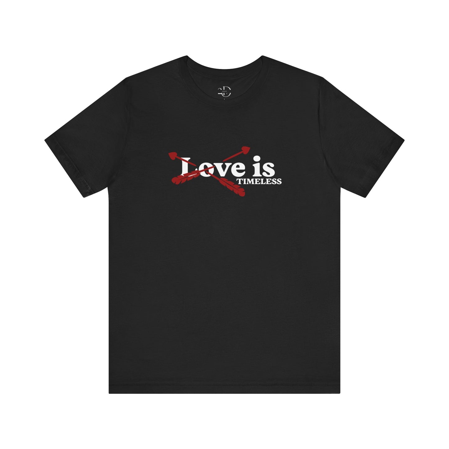 Love is Timeless Tee - Cupids Love (Love Collection) Black