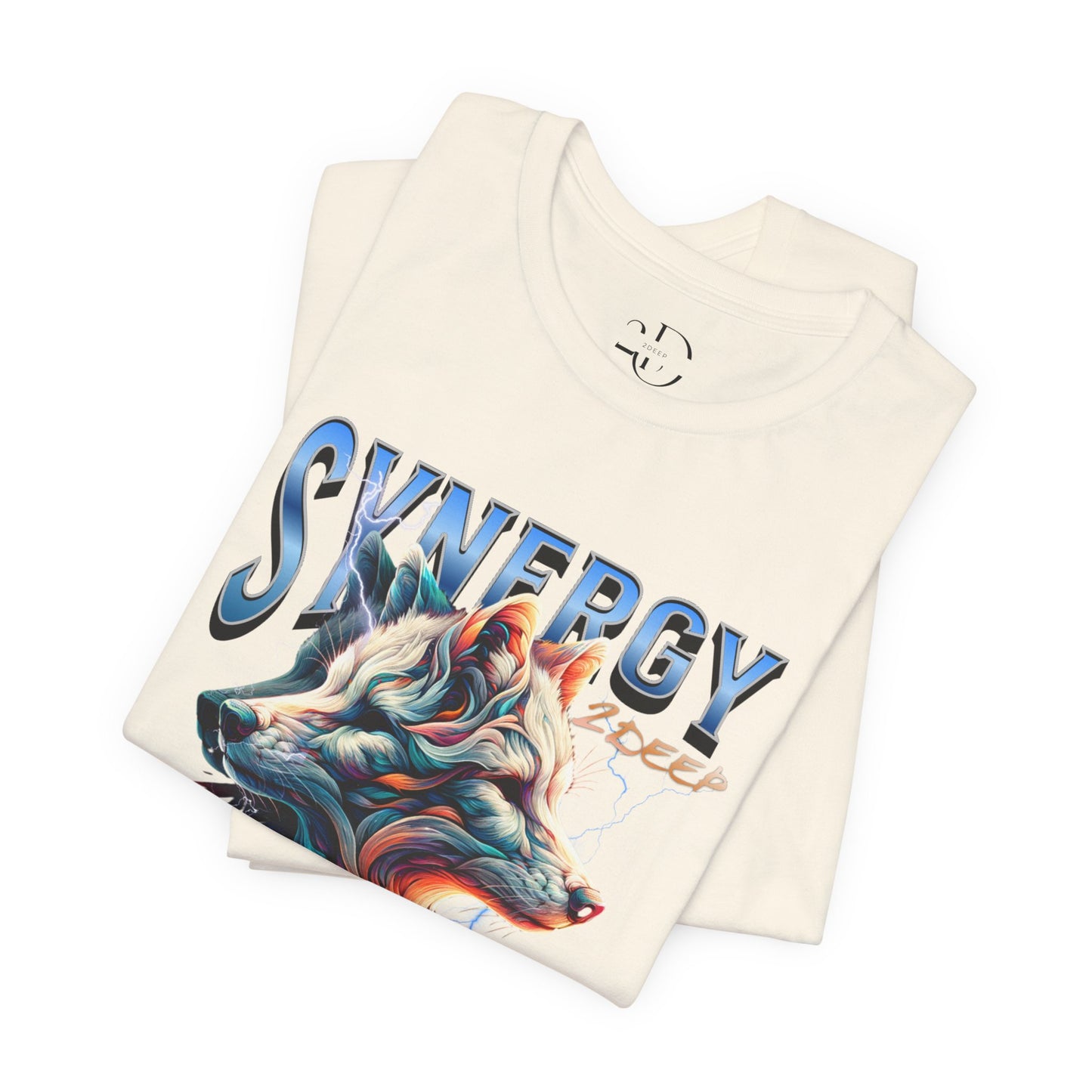 Wolf Synergy Tee (Animal Collection) Natural