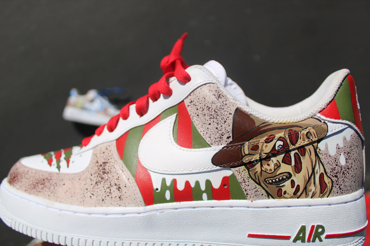 "Freddy vs Jason" Air Force 1 (Halloween Collection)