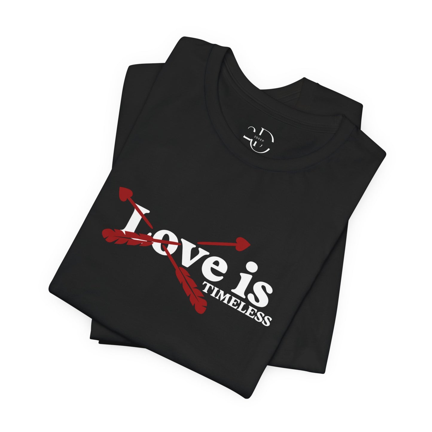 Love is Timeless Tee - Cupids Love (Love Collection) Black