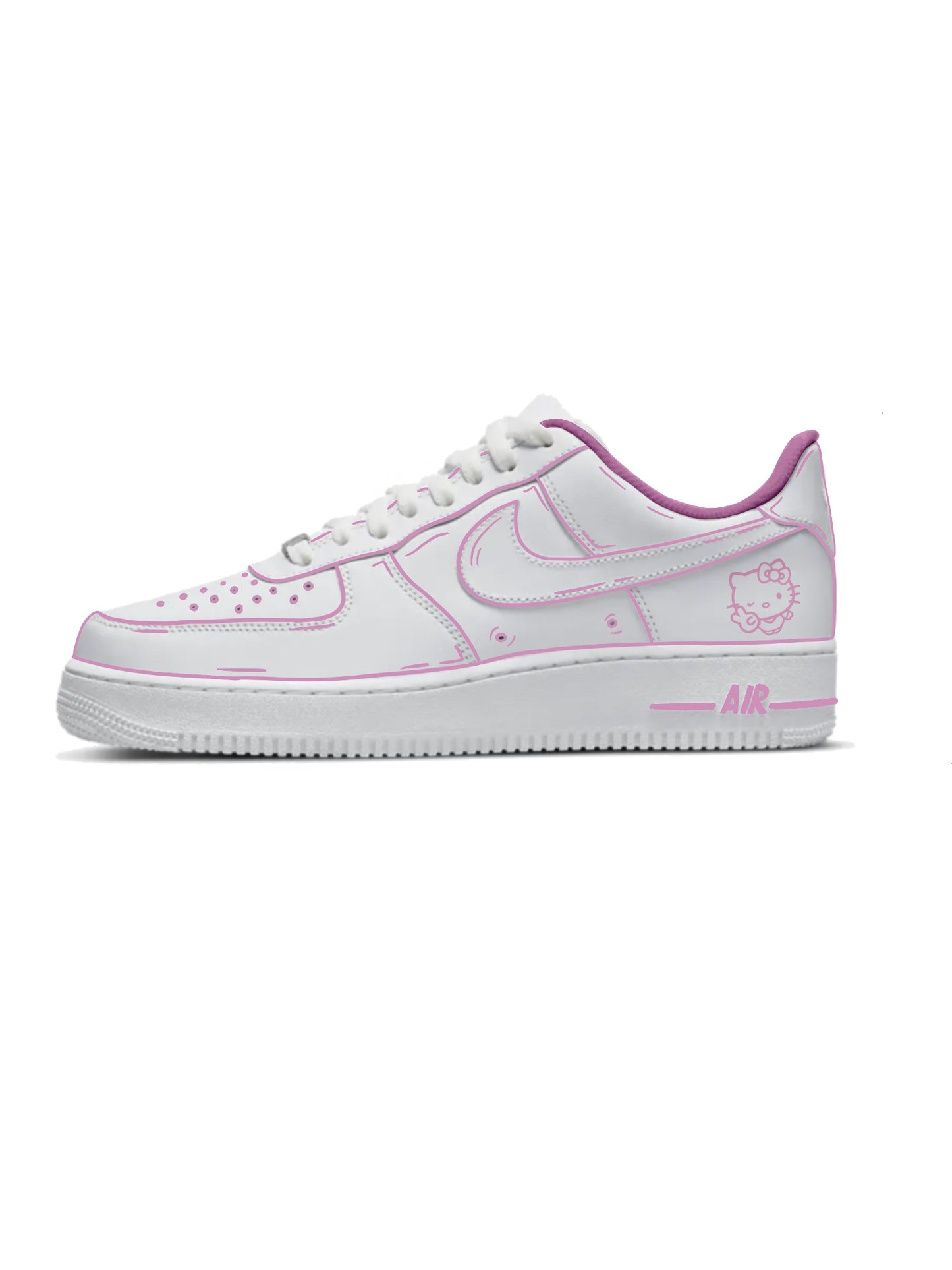 Pink Trim Hello Kitty Air Force 1