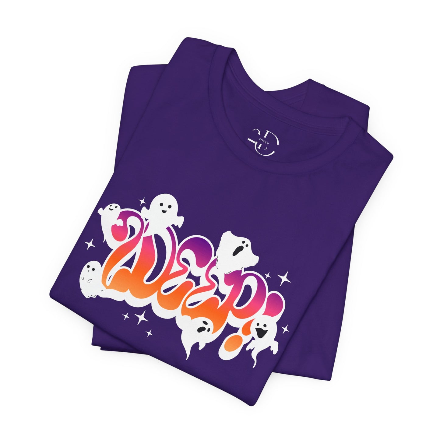 Ghost 2deep Tee (Halloween Collection) Purple