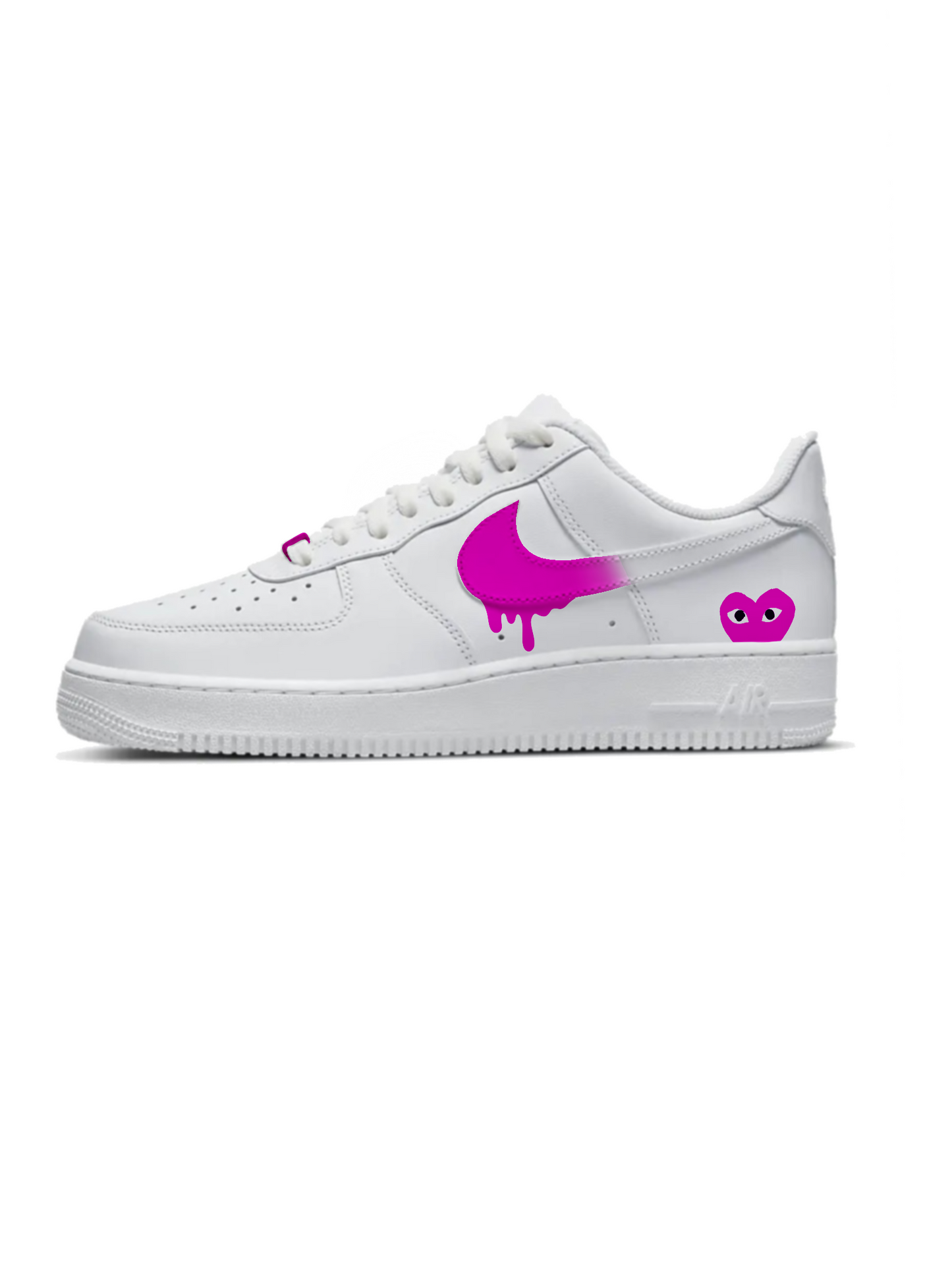 Pink "Comme Des Garcone" Air Force 1