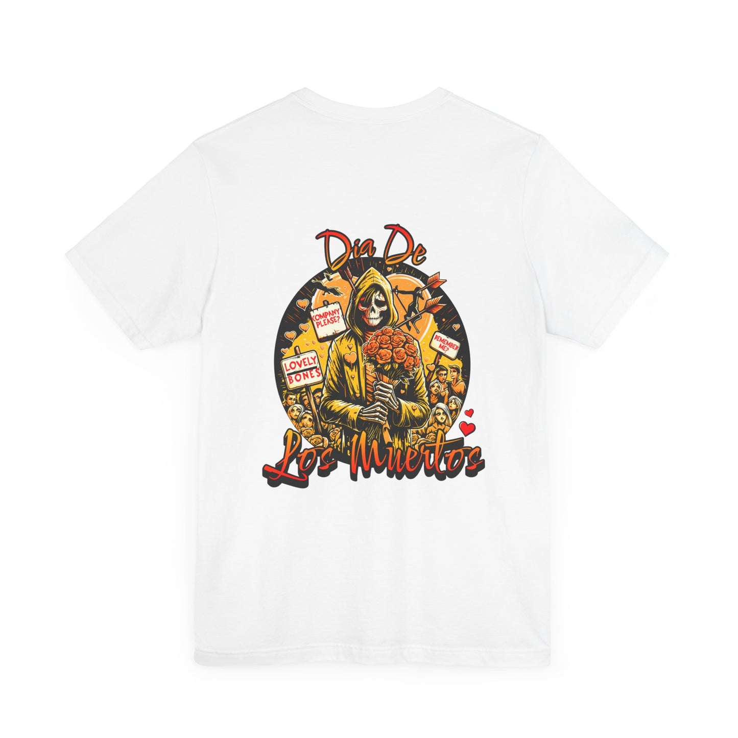 Dia de los Muertos Tee - Remembrance of Loved Ones (Religion Collection) White