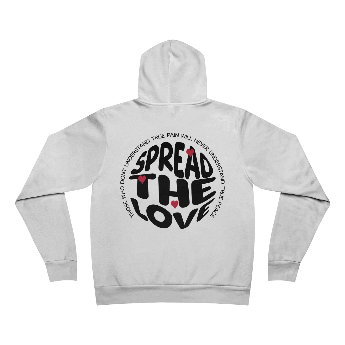 2Deep "Spread The Love" Unisex Sponge Fleece Pullover Hoodie