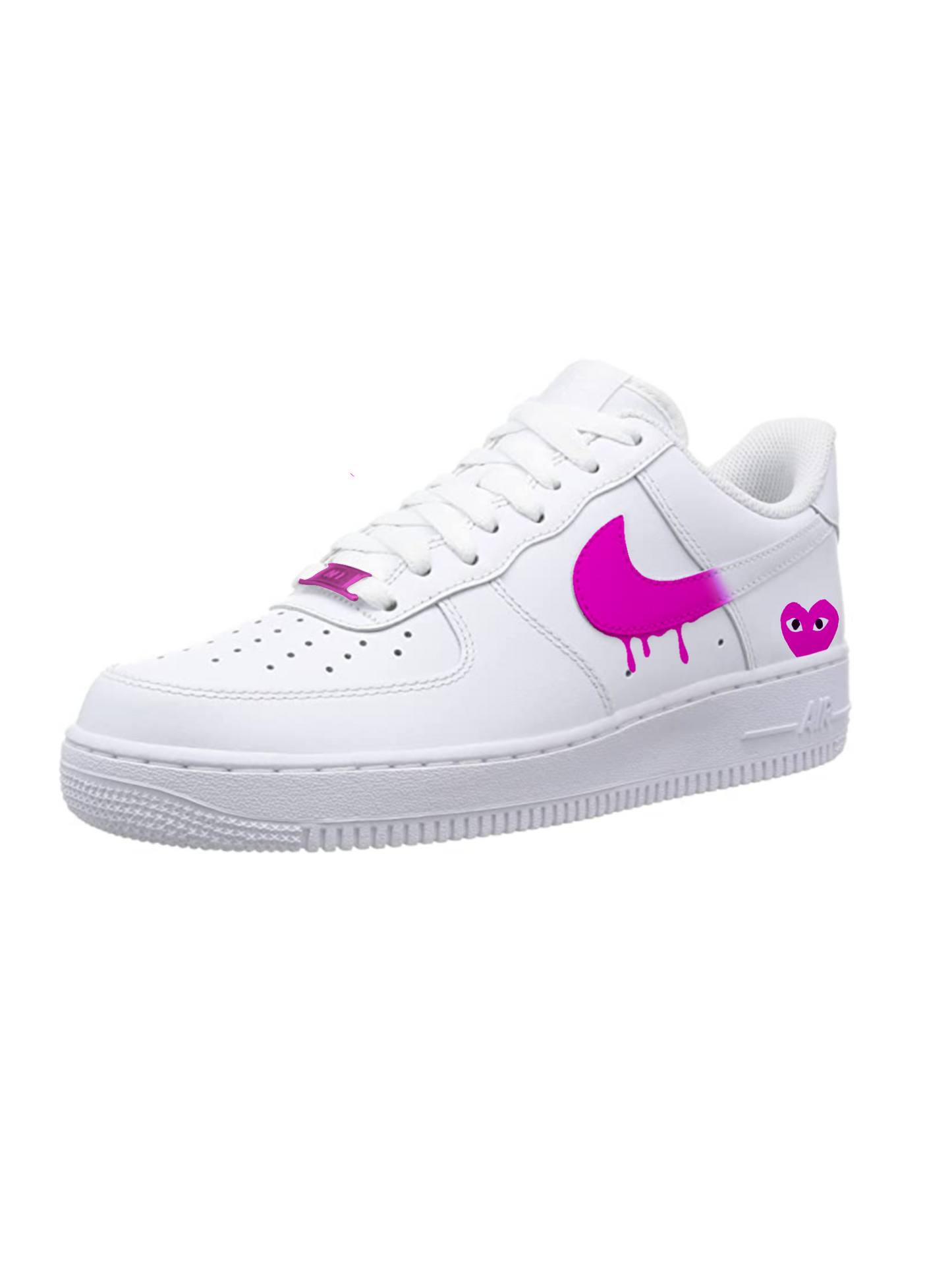 Pink "Comme Des Garcone" Air Force 1