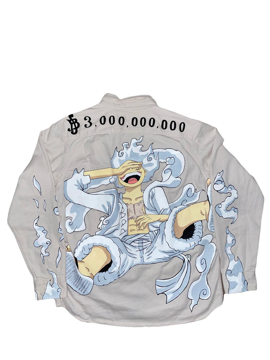 Luffy Gear 5 “One Piece” Denim Jacket